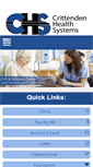 Mobile Screenshot of crittenden-health.org